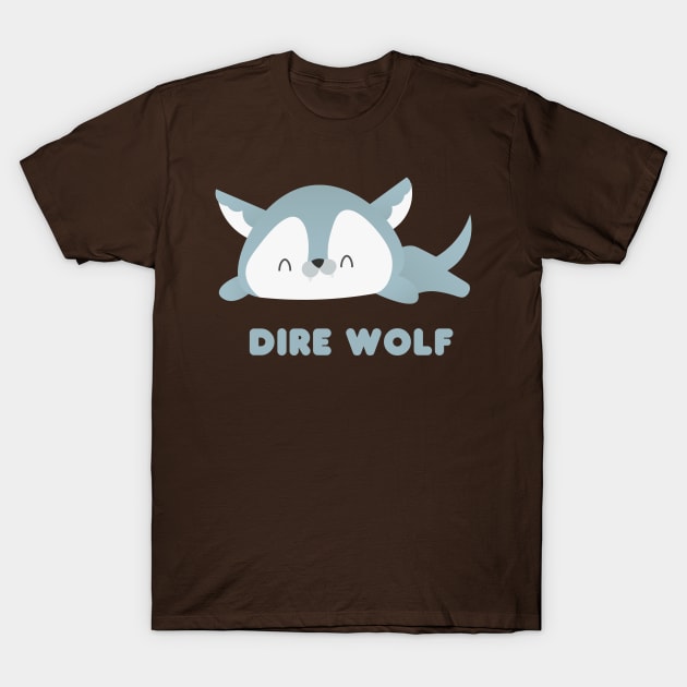 Kawaii Dire Wolf T-Shirt by FlutesLoot